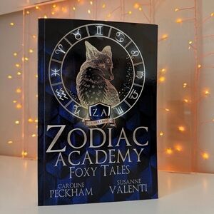OOP Limited Edition Foxy Tales Signed C. Peckham & S. Valenti Zodiac Academy